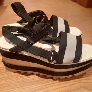 STELLA MCCARTNEY Platform Sporty Sandals 10US/ 40EU